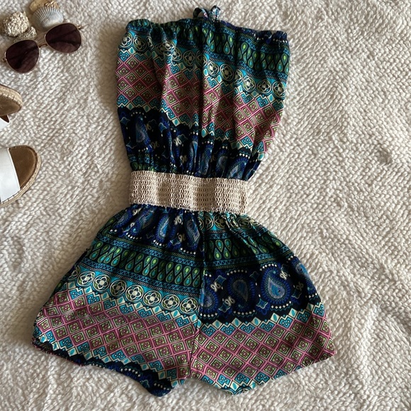 Boho romper with pockets - Picture 2 of 5